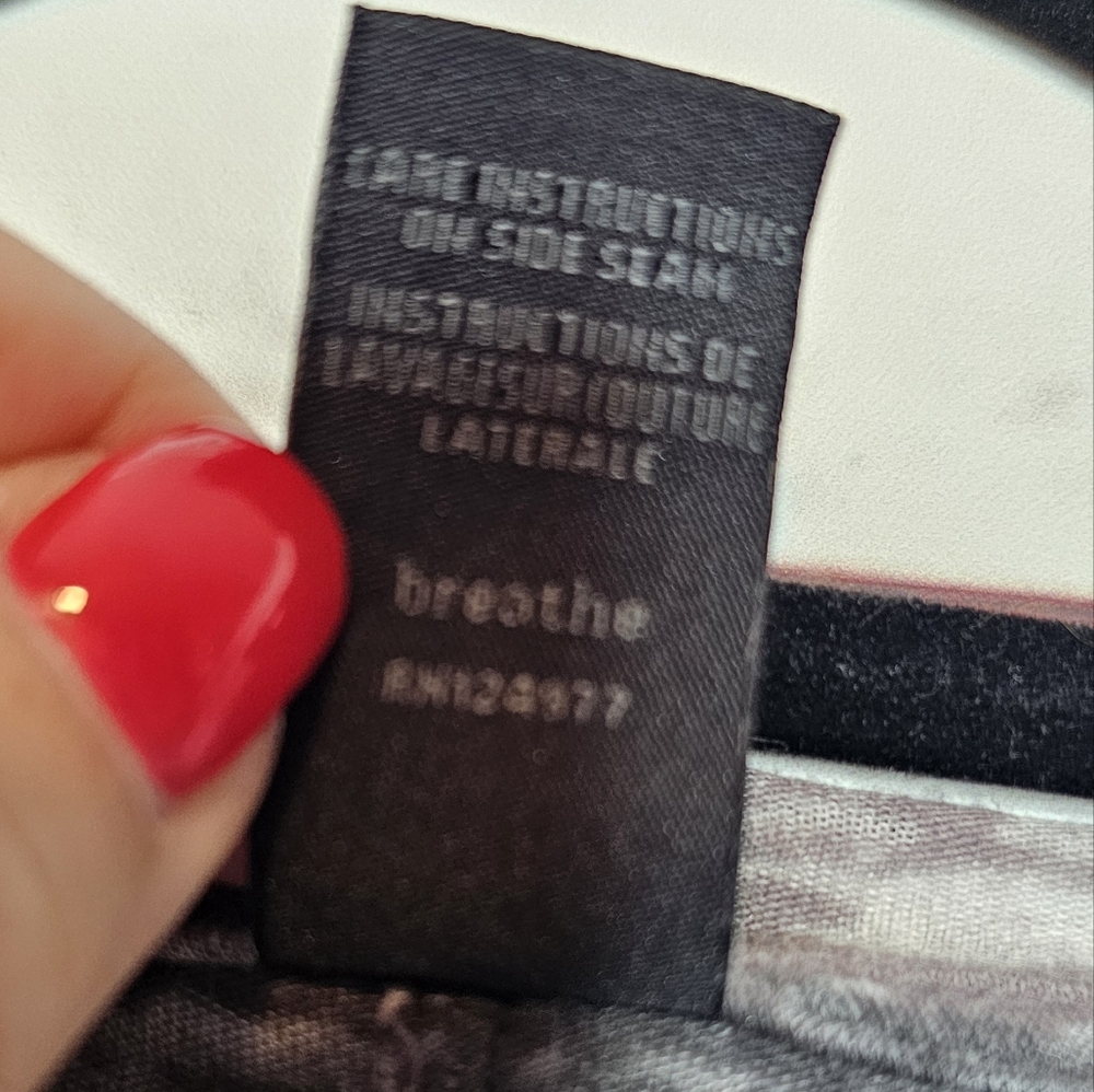 PrAna Gray Burnout Long Sleeve Tee - Picture 7 of 9